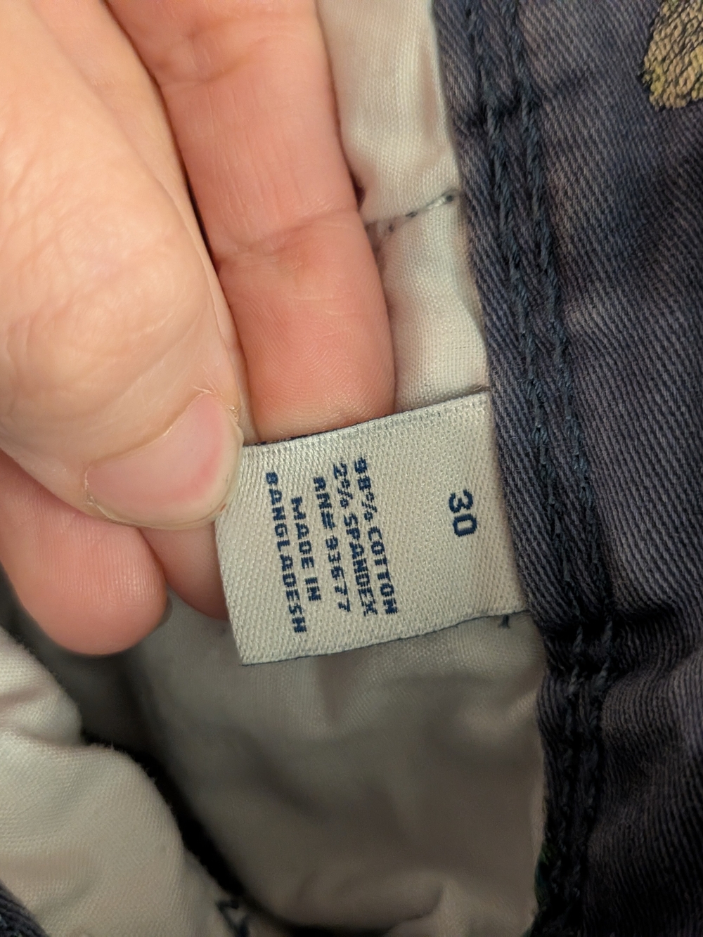 Arizona Jean Company Lavender Embroidered Pineapple Shorts - Picture 7 of 9
